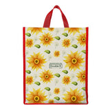 DOUBLE R BAGS Big Eco Cotton Canvas Shopping Bags For Carry Milk Grocery Fruits Vegetable With Reinforced Handles Jhola Bag - Kitchen Essential