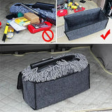 DOUBLE R BAGS Car Trunk Organizers Large Foldable Boot Storage Organizer Anti Slip Car Trunk Compartment Boot Cleaning Supplies Storage Organizer Utility Tool Bag
