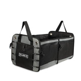 Double R Bags Multi Compartments Collapsible Portable Car Boot Organizer Black