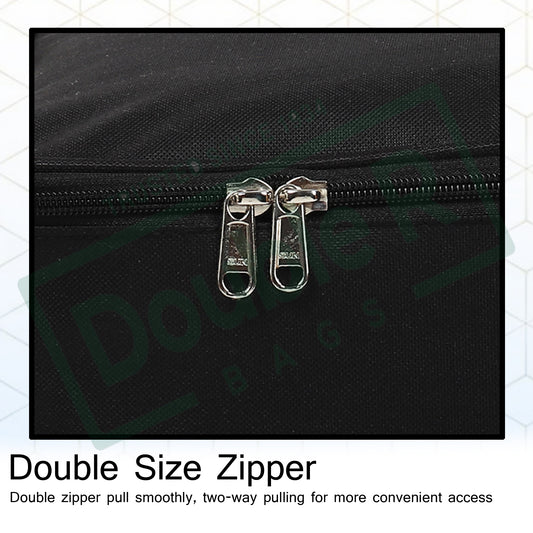 Nylon Wardrobe Bag Cloth Storage Bag / Cover / Organizer for Clothes Storage Organiser Pack of 2