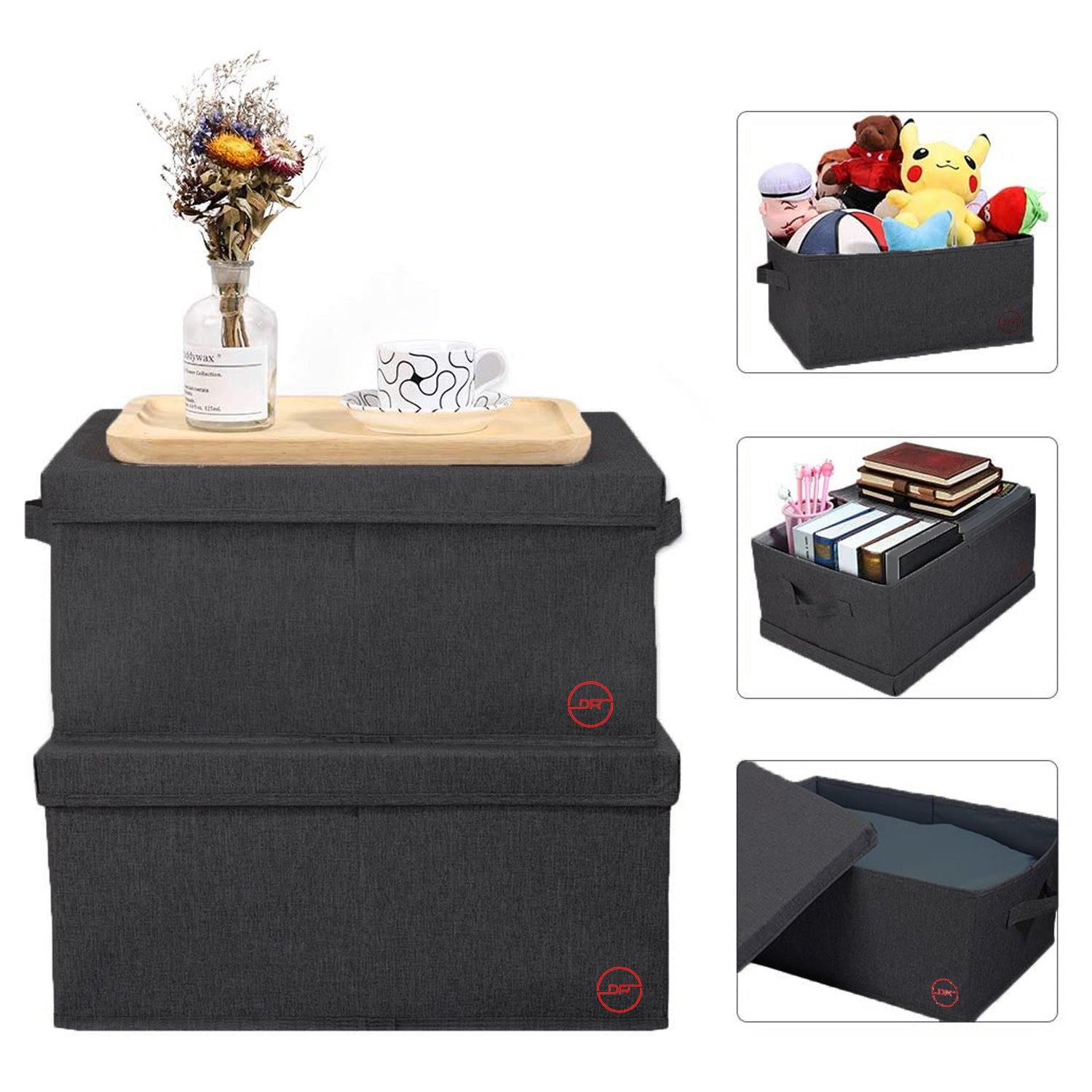 Capacity Foldable Storage Bin Box