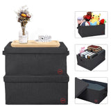 Capacity Foldable Storage Bin Box