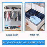 Drawer Organizer For Clothes Jeans Shirts Wardrobe Storage Pack of 1