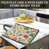 Reusable Shopping Cotton Canvas Bags Kitchen Essentials Grocery Vegetable Bag