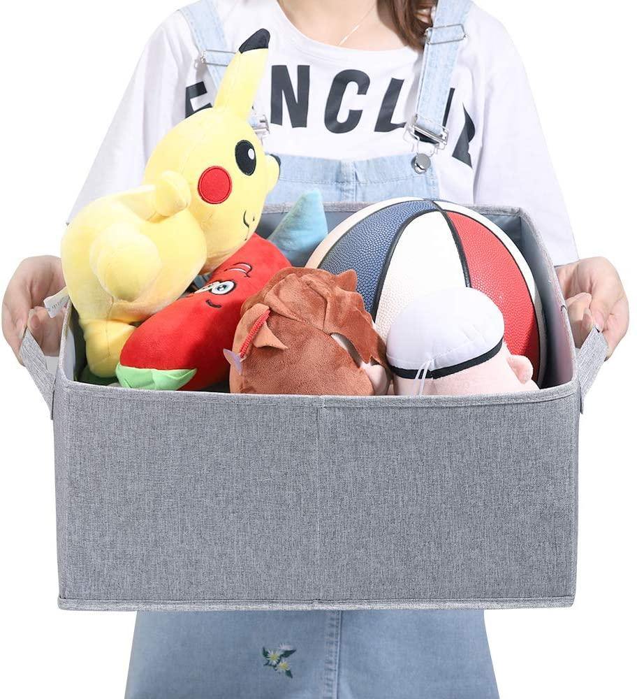 Foldable Storage Bin Box with Lid Cover