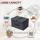 Foldable Rectangular Stackable Storage Bins/Closet Organizer