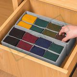 Rectangular Collapsible Cabinet Closet Storage Drawer Organizer Dividers Set of 3