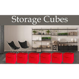 Double R Bags Storage Cubes Non-woven Fabric Storage Bins | Cube Storage Bins for Home and Office Medium 1 - Double R Bags