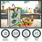 Reusable Shopping Cotton Canvas Bags Kitchen Essentials Grocery Vegetable Bag