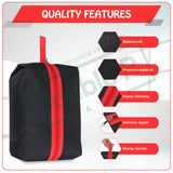 Shoe Bags for Travel Shoe Storage Organizer with Zipper Closure Pack of 4