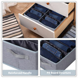 Drawer Organizer For Clothes Jeans Shirts Wardrobe Storage Pack of 1