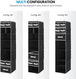 9 Shelf Hanging Closet Organizer