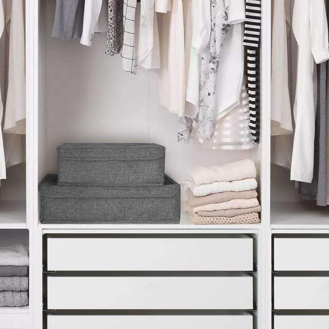 Collapsible Drawer Organizer with Lid