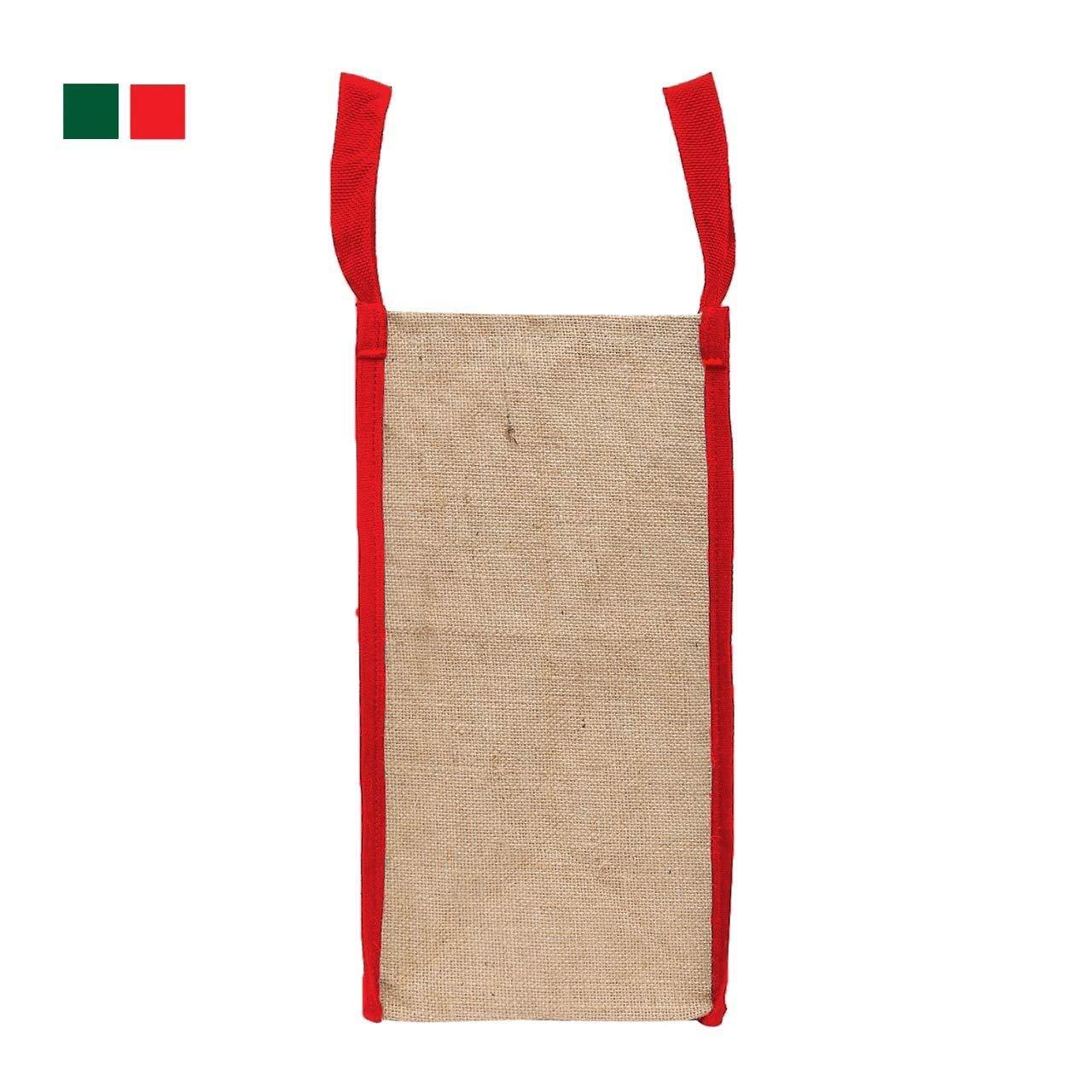 DOUBLE R BAGS Reusable Laminated Jute Grocery Shopping Bag - Double R Bags