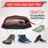 Shoe Bags for Travel Shoe Storage Organizer with Zipper Closure Pack of 4