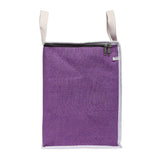DOUBLE R BAGS Laminated Jute Shopping bags with Dual Zippers - Double R Bags