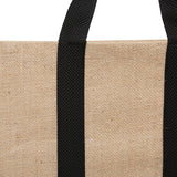 DOUBLE R BAGS Reusable Laminated Jute Grocery Shopping Bag - Double R Bags