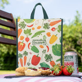 Reusable Shopping Cotton Canvas Bags Kitchen Essentials Grocery Vegetable Bag