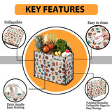 Cotton Canvas Grocery Shopping Bags for Carry Milk Fruits Vegetable