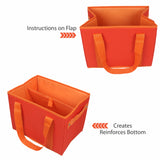 Heavy Duty Waterproof Shopping Bags Fully Collapsible Grocery Vegetable Bag