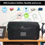 Nylon Large Underbed Rectangular Storage Bag / Cover / Organizer for Clothes