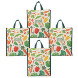 Reusable Shopping Cotton Canvas Bags Kitchen Essentials Grocery Vegetable Bag