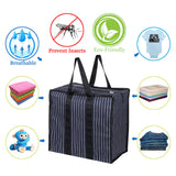 Multipurpose Extra Large Big Heavy Duty Storage Organizer Reusable Canvas Shopper Bag