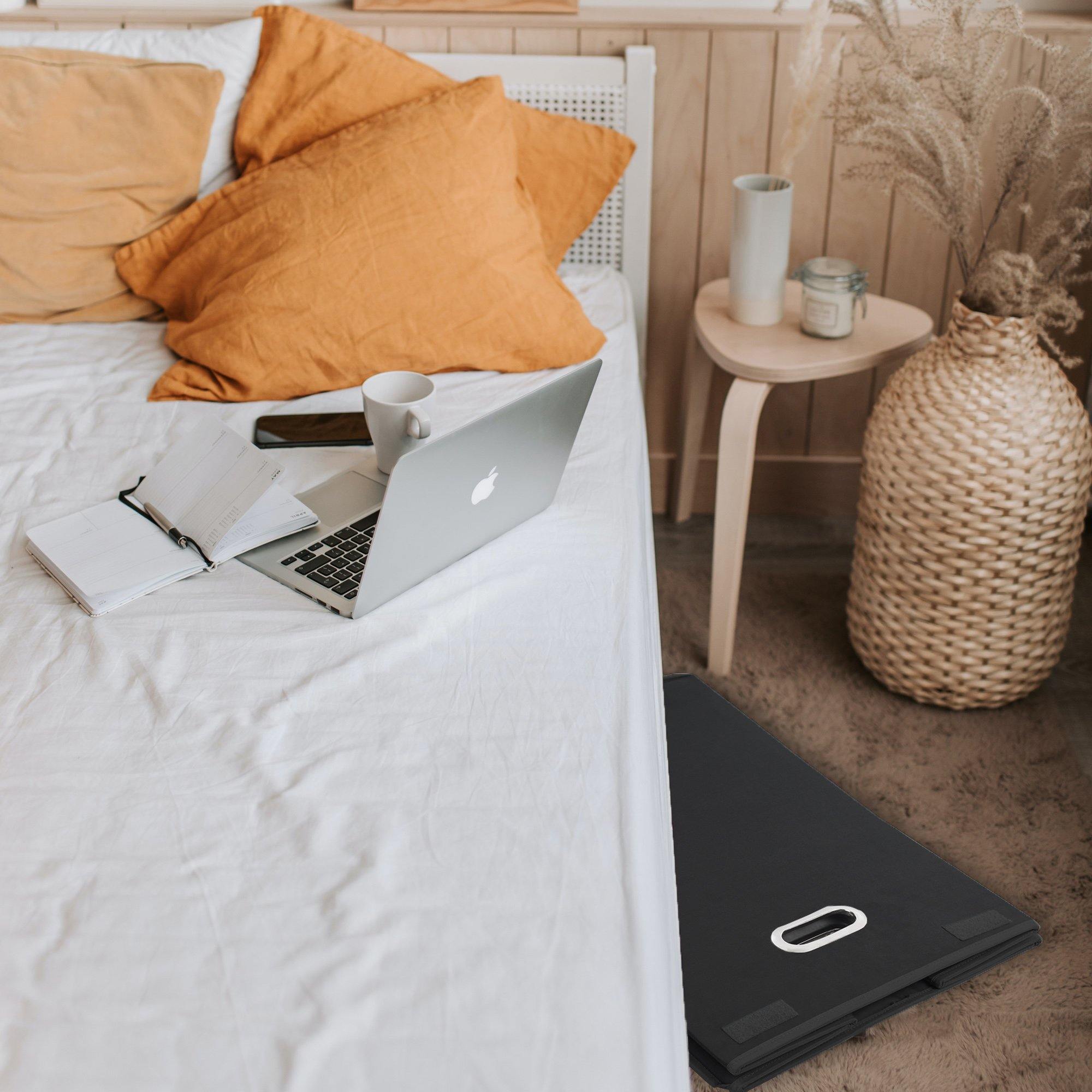 Double R Bags 72 L Foldable Laundry Basket With Lid Bag Hamper for Clothes Cum Collapsible Kids Room Toy Storage Organizer for Kids Room Large (Black) - Double R Bags