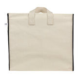 Canvas Bag with Cotton Handles and Covers Zip Bags