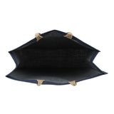 Jute Grocery Shopping Bags for Carry Milk Fruits Vegetable with Reinforced Handles (Pack of 2)