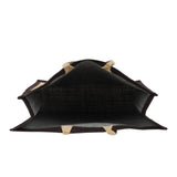 Jute Grocery Shopping Bags for Carry Milk Fruits Vegetable with Reinforced Handles (Pack of 2)