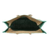 Jute Grocery Shopping Bags for Carry Milk Fruits Vegetable with Reinforced Handles With Zipper (Pack of 2)