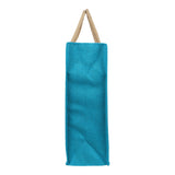 Jute Grocery Shopping Bags for Carry Milk Fruits Vegetable with Reinforced Handles With Zipper (Pack of 2)