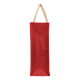 Jute Grocery Shopping Bags fora Carry Milk Fruits Vegetable with Reinforced Handles With Zipper (Pack of 2)