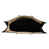 Jute Grocery Shopping Bags for Carry Milk Fruits Vegetable with Reinforced Handles With Zipper (Pack of 2)