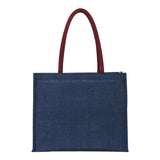 Eco Friendly Jute Unisex Vegetable Grocery Travel Shopping Tote Bag Pack of 1