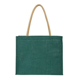 Eco Friendly Jute Unisex Vegetable Grocery Travel Shopping Tote Bag Pack of 1