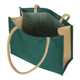 Eco Friendly Jute Unisex Vegetable Grocery Travel Shopping Tote Bag Pack of 1