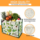 Cotton Canvas Grocery Shopping Bags for Carry Milk Fruits Vegetable with Reinforced Handles Pack of 6