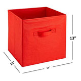 Double R Bags Storage Cubes Non-woven Fabric Storage Bins | Cube Storage Bins for Home and Office Medium 1 - Double R Bags