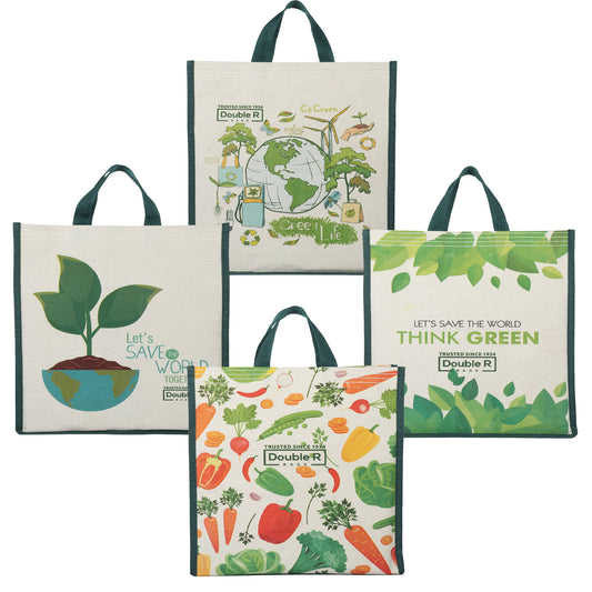 Cotton Canvas Shopping Bags for Carry Milk Grocery Fruits Vegetable Bag