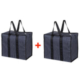 Multipurpose Large Heavy Duty Storage Organizer Reusable Canvas Shopper Bag