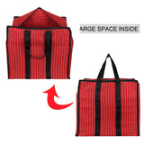 Multipurpose Large Heavy Duty Storage Organizer Reusable Canvas Shopper Bag