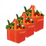 Heavy Duty Waterproof Shopping Bags Fully Collapsible Grocery Vegetable Bag