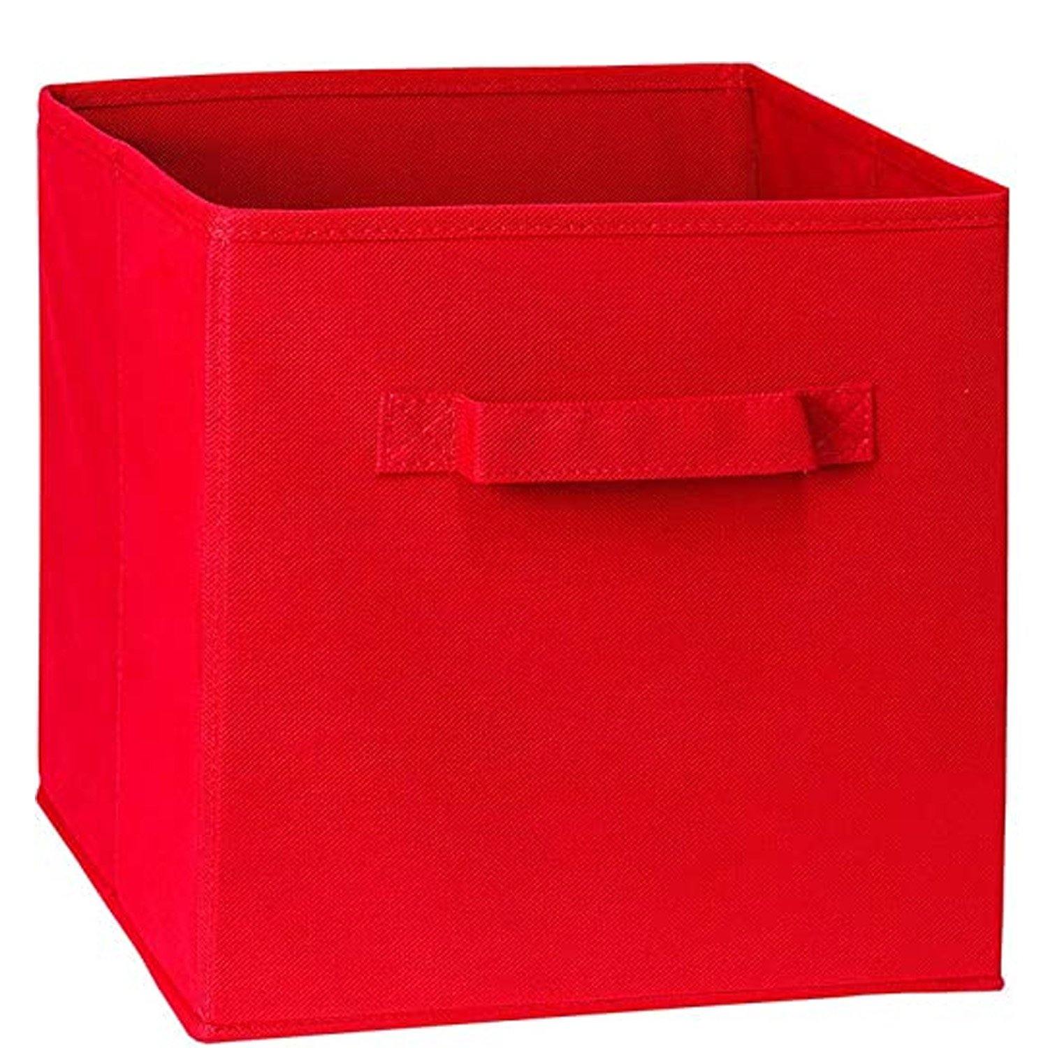 Double R Bags Storage Cubes Non-woven Fabric Storage Bins | Cube Storage Bins for Home and Office Medium 1 - Double R Bags
