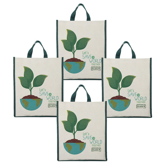 Reusable Shopping Cotton Canvas Bags Kitchen Essentials Grocery Vegetable Bag