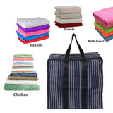 Multipurpose Extra Large Big Heavy Duty Storage Organizer Reusable Canvas Shopper Bag