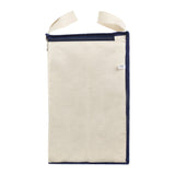Canvas Bag with Cotton Handles and Covers Zip