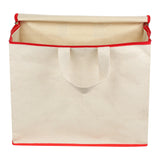 Canvas Bag with Cotton Handles and Covers Zip Bags Pack Of 2