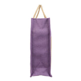 Jute Grocery Shopping Bags for Carry Milk Fruits Vegetable with Reinforced Handles With Zipper (Pack of 2)
